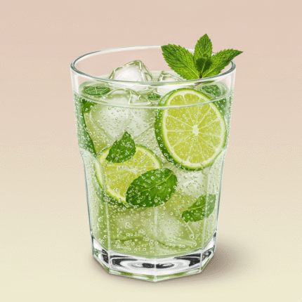 Virgin Mojito Mocktail