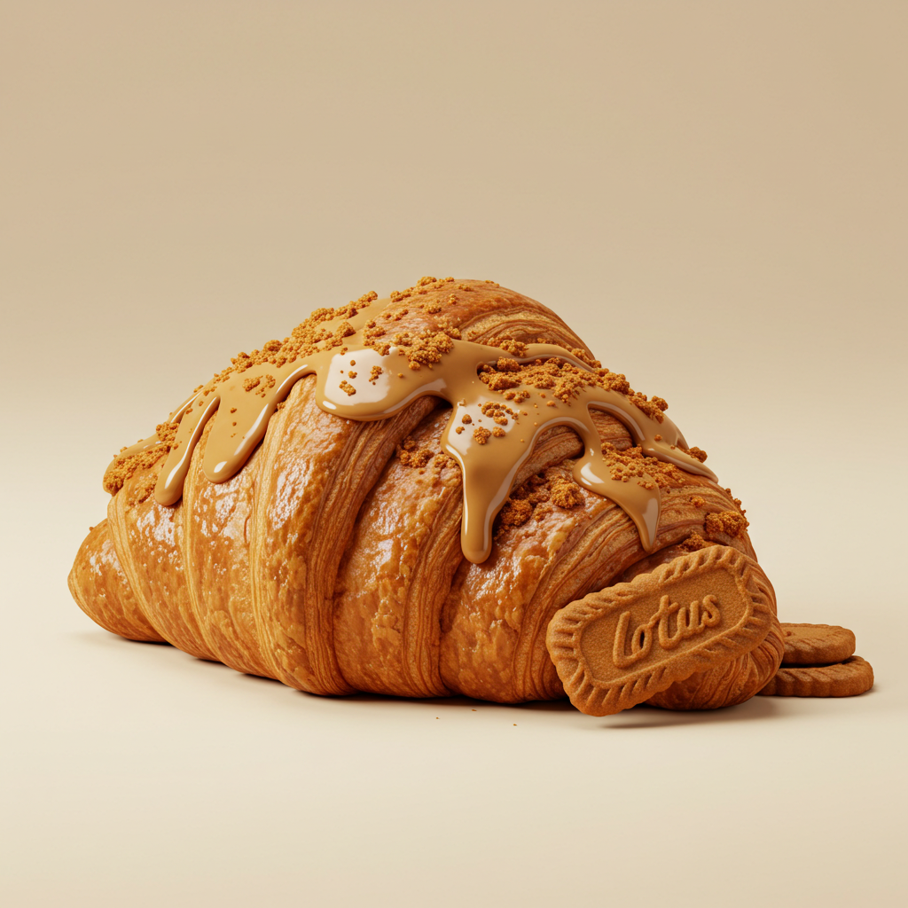 Biscoff Croissant