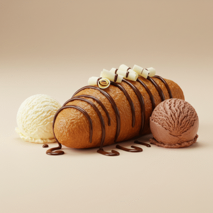 Cocoa Crunch Croffle