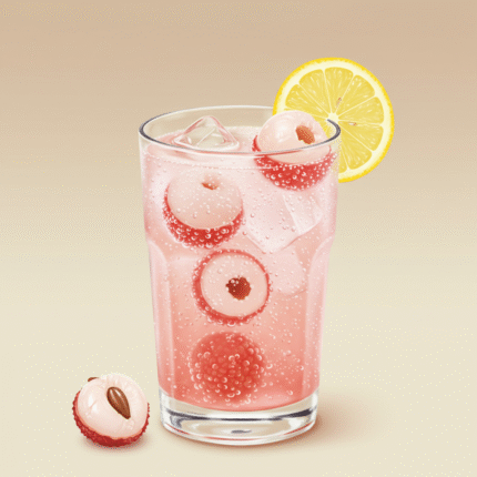 Lychee Bubble Lemonade