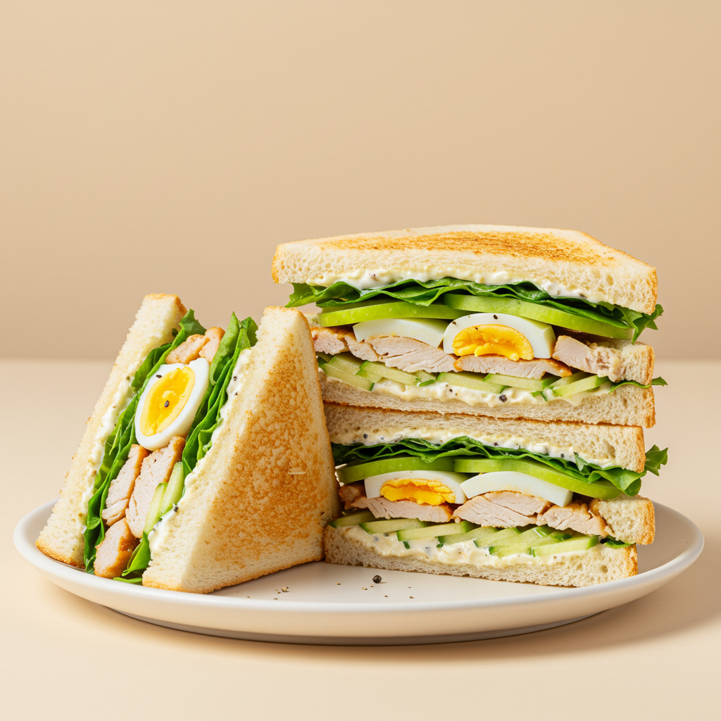 Meha’s Special Club Sandwich