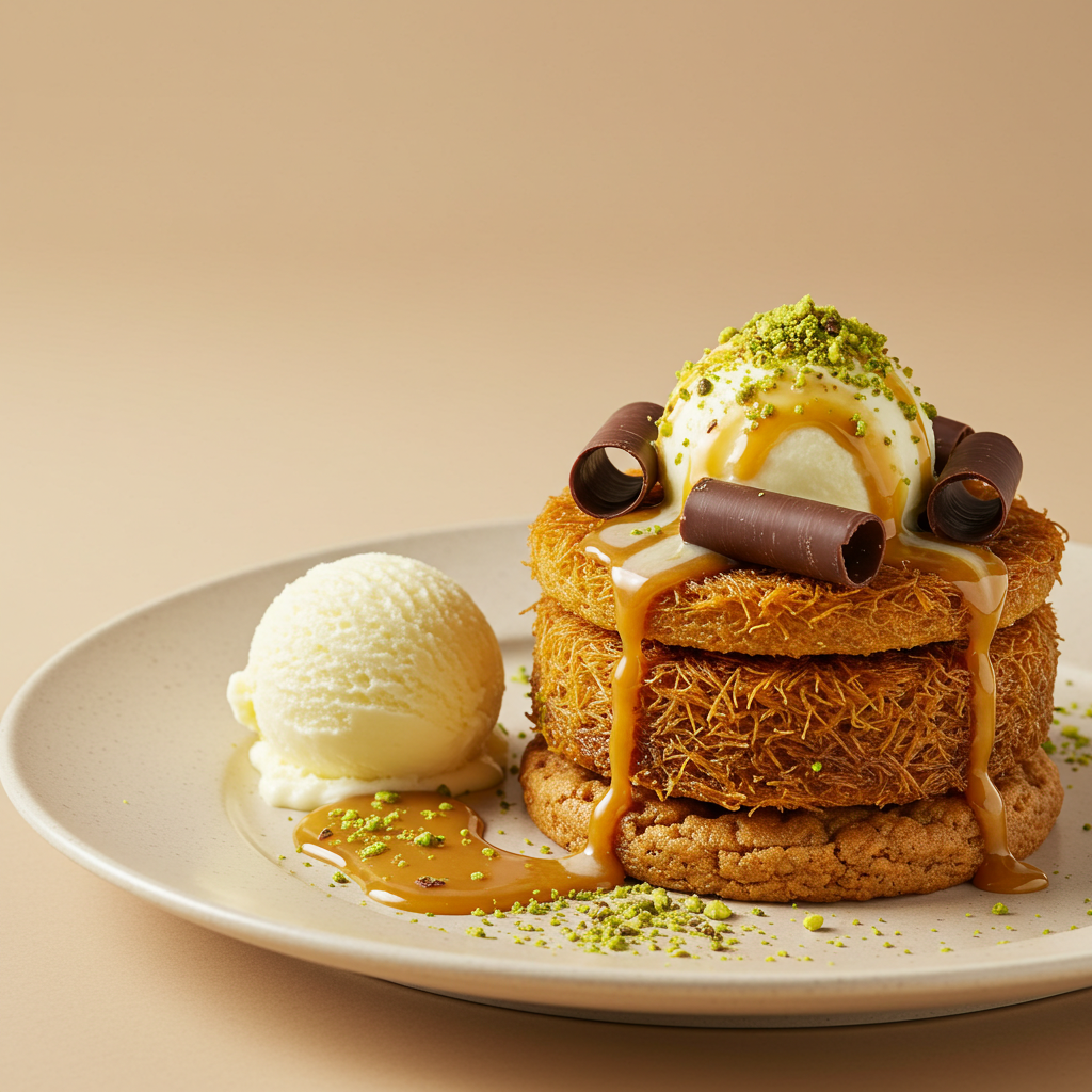 Viral Dubai Chocolate Kunafa